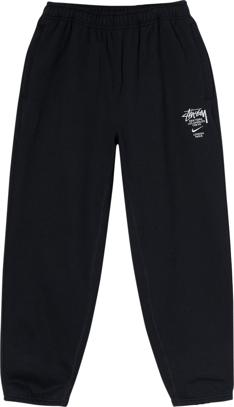 Nike x Stussy NRG ZR Fleece Pant 'Black'