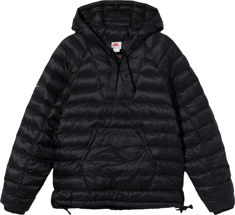 Nike x Stussy Insulated Pullover Jacket 'Black'
