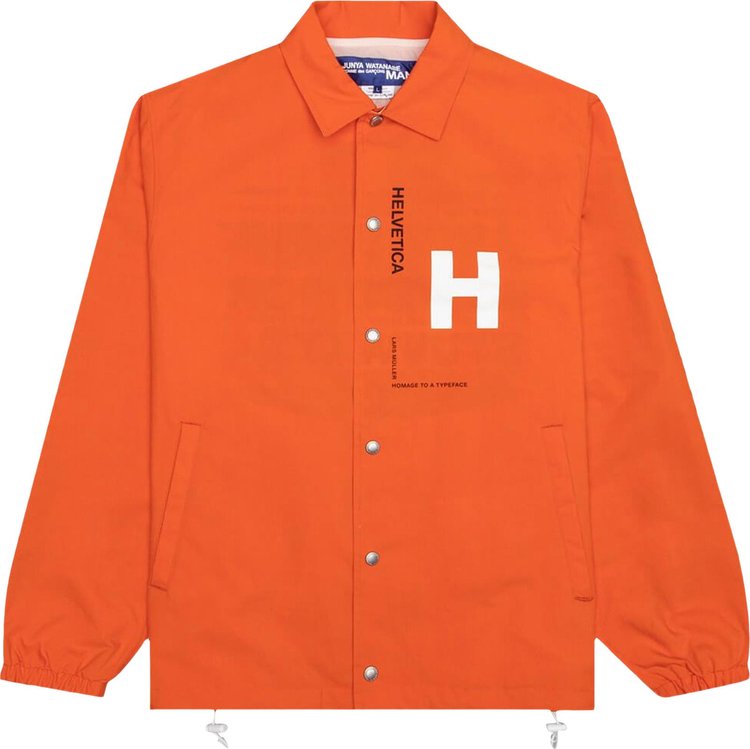 Junya Watanabe MAN Helvetica Reversible Blouson 'Orange/Black'