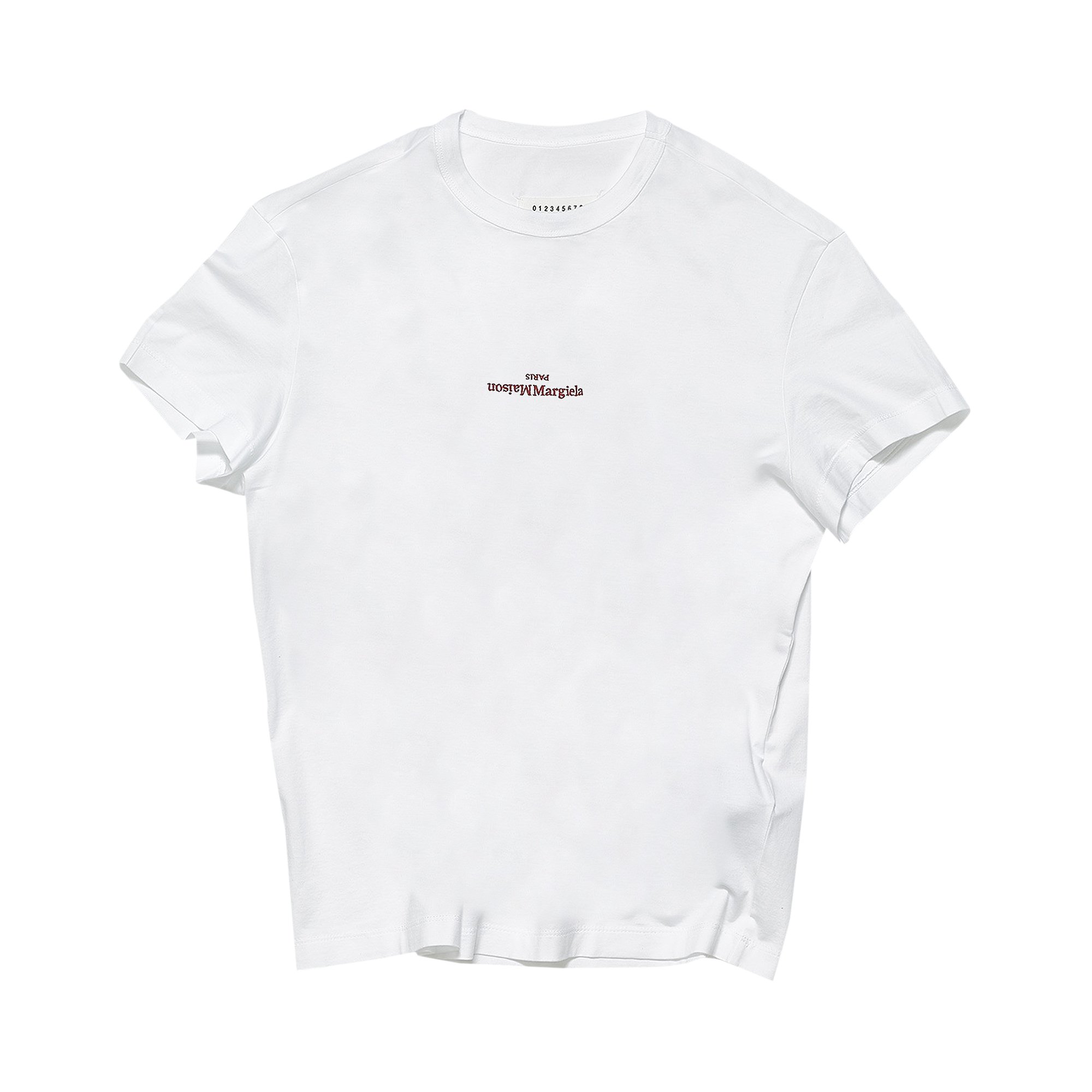Maison Margiela Upside Down Logo T-Shirt 'White'