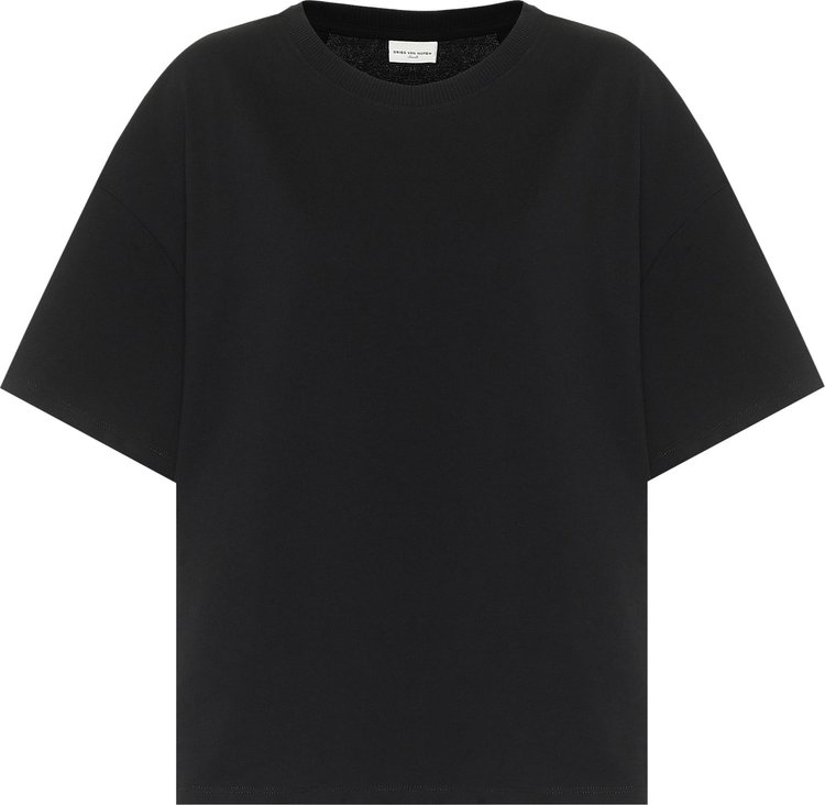 Dries Van Noten Haky Classic T-Shirt Black 'Black'