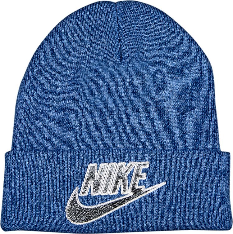 No autorizado Indefinido conectar Buy Supreme x Nike Snakeskin Beanie 'Blue' - SS21BN1 BLUE | GOAT