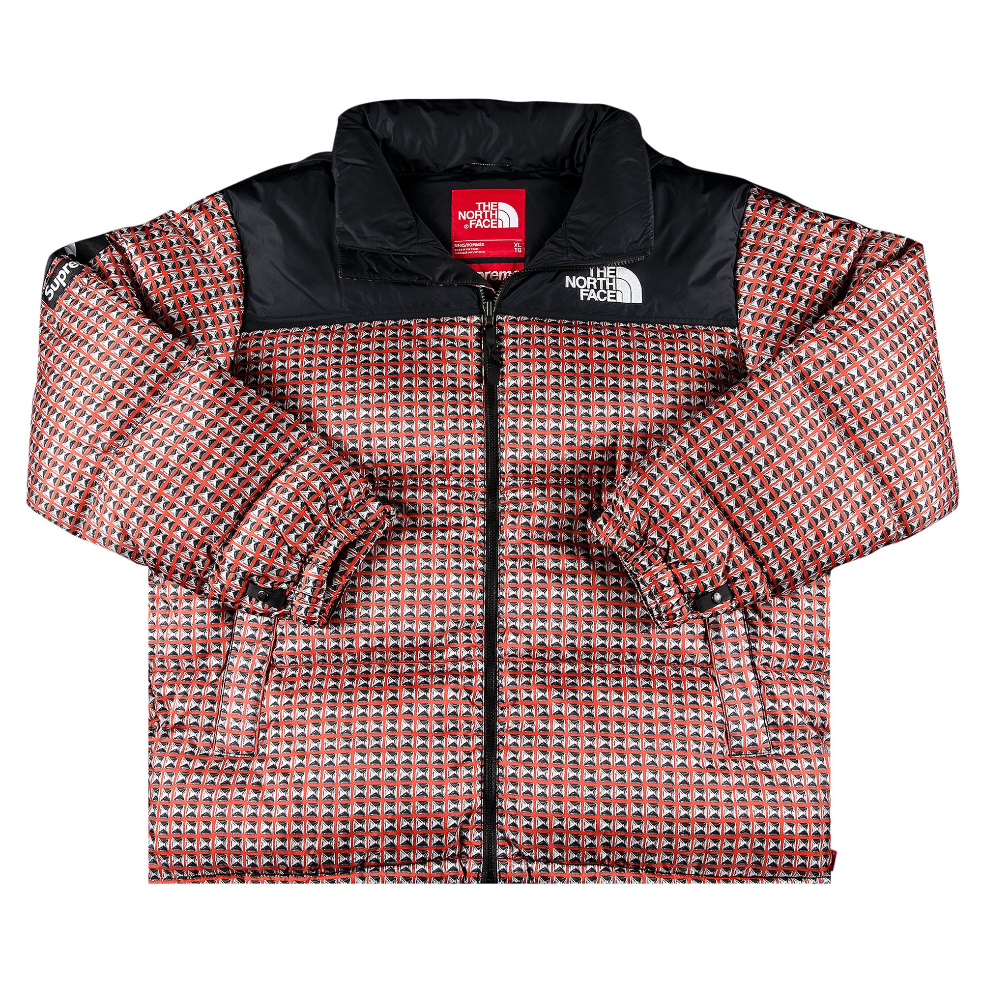 Buy Supreme x The North Face Studded Nuptse Jacket 'Red' - SS21J6 