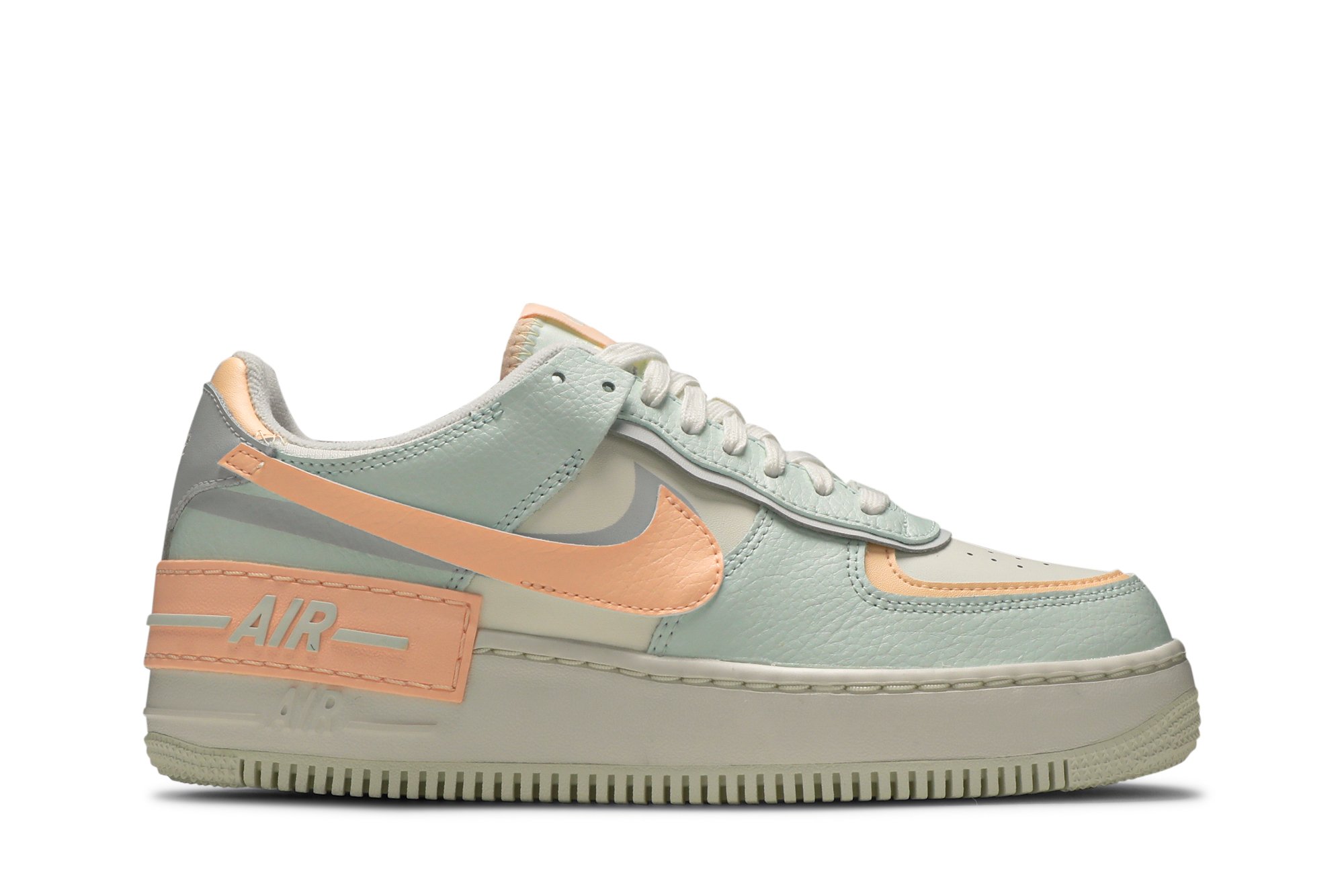 Wmns Air Force 1 Shadow 'Barely Green Crimson Tint'