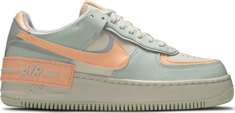 Slight Rusty By-product Wmns Air Force 1 Shadow 'Barely Green Crimson Tint' | GOAT