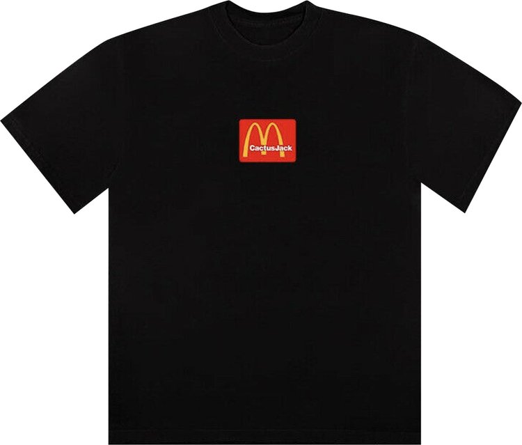 Cactus Jack by Travis Scott x McDonalds Sesame T-Shirt II 'Black'