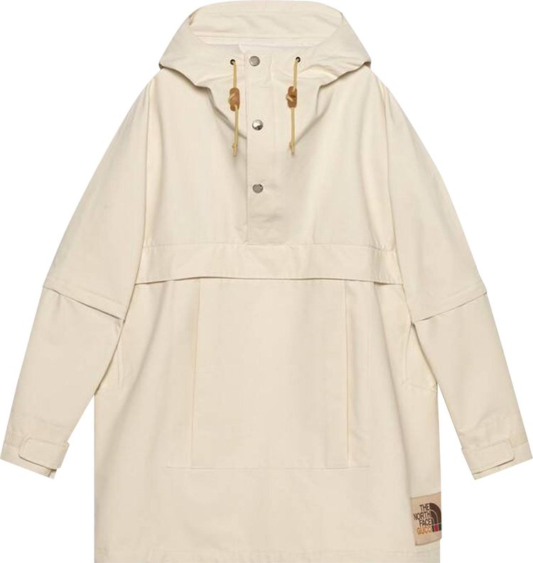 Buy The North Face x Gucci Light Nylon Wind Jacket 'Ivory' - 649246 ...