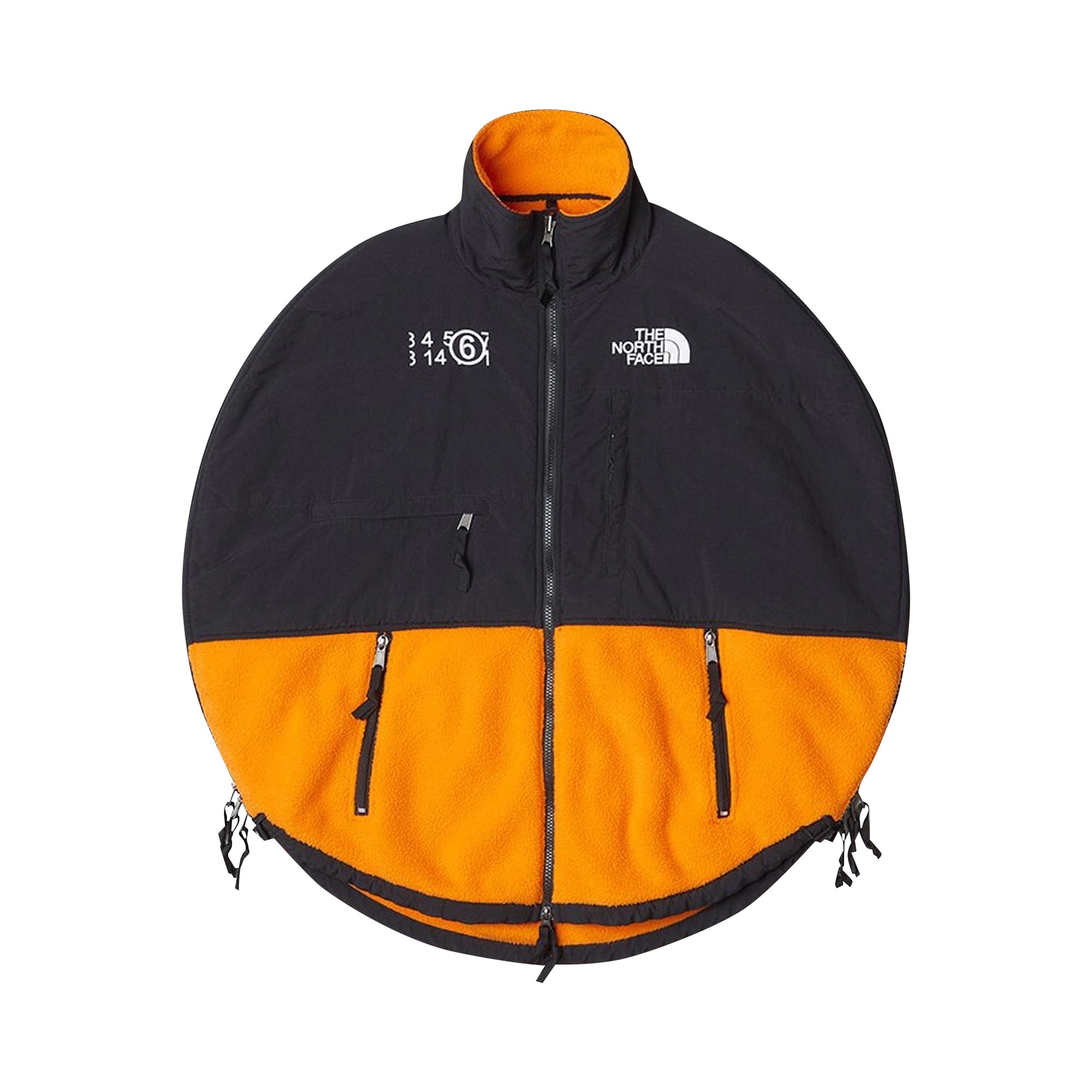 The North Face x MM6 Maison Margiela Circle Denali Jacket 'Orange 