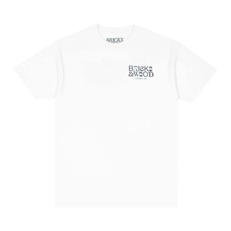Bricks & Wood For Daily Use* T-Shirt 'White'