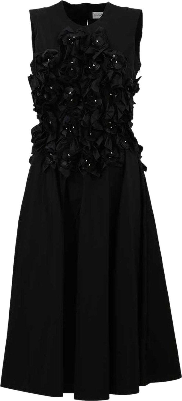 Moncler Genius x Noir Kei Ninomiya Ruched Dress 'Black'