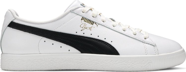 Clyde Core Leather Foil 'White'