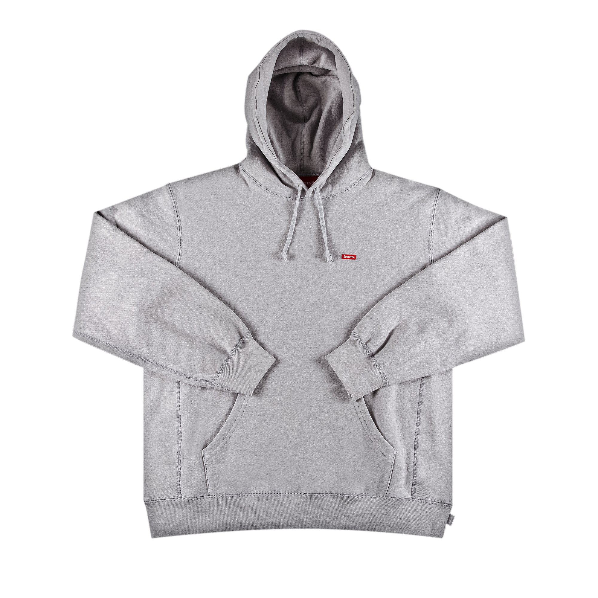 Supreme Small Box Hooded Sweatshirt 'Grey'