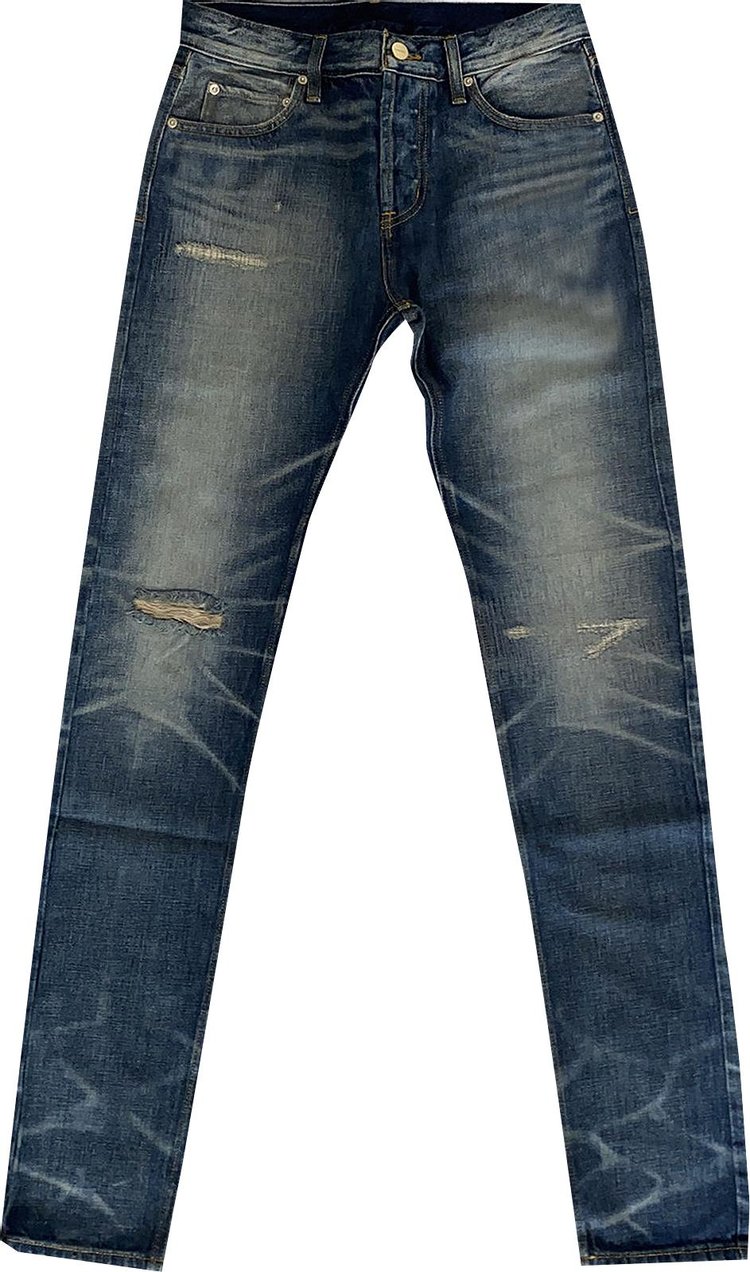 Buy Fear of God Essentials Jeans 'Dark Indigo' - 0130 45421 0006 326 | GOAT