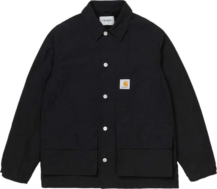 Buy Carhartt WIP Montana Jacket 'Black Rinsed' - I029237 BLAC | GOAT