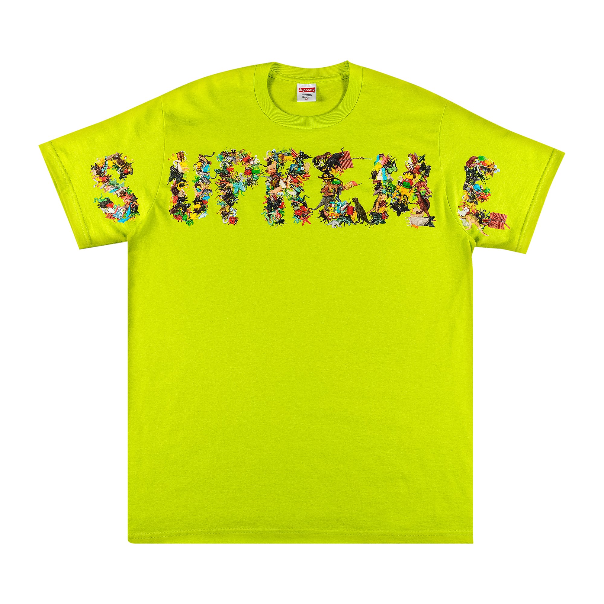 Buy Supreme Toy Pile Tee 'Bright Green' - SS21T39 BRIGHT GREEN | GOAT