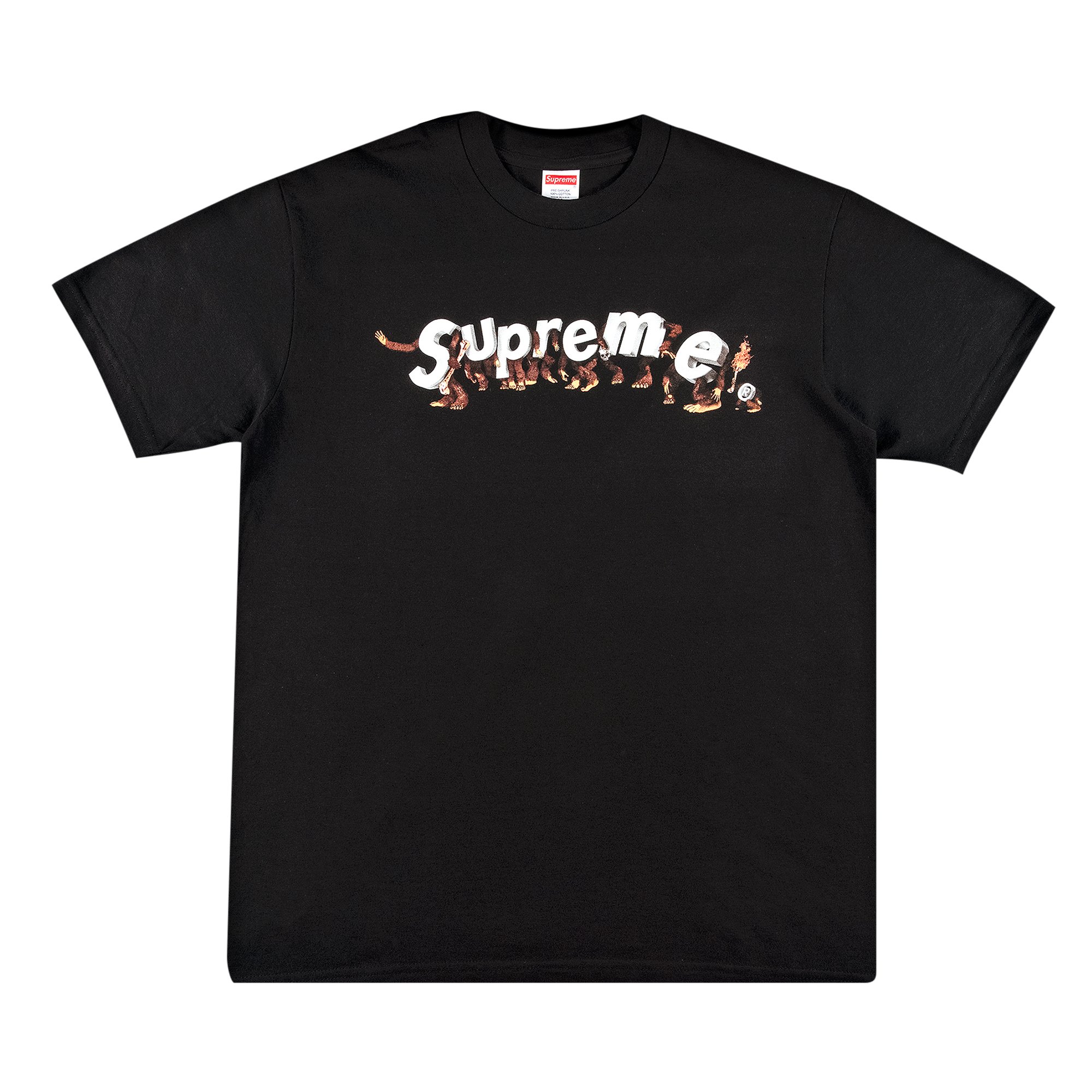 Buy Supreme Apes Tee 'Black' - SS21T37 BLACK | GOAT