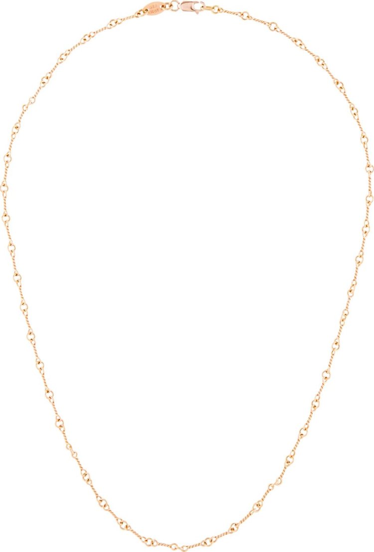 Chrome Hearts 22k Rolo Chain Necklace 'Gold'