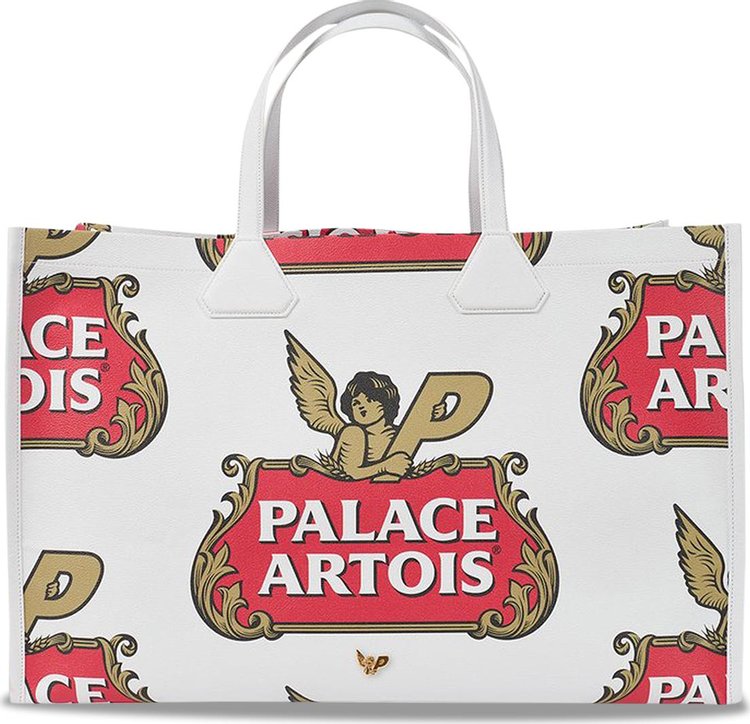 Palace x Stella Artois Tote Bag 'Cream'