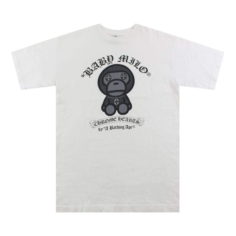 Buy Chrome Hearts x BAPE Baby Milo T-Shirt 'White' - 1383 100000103BBMT ...