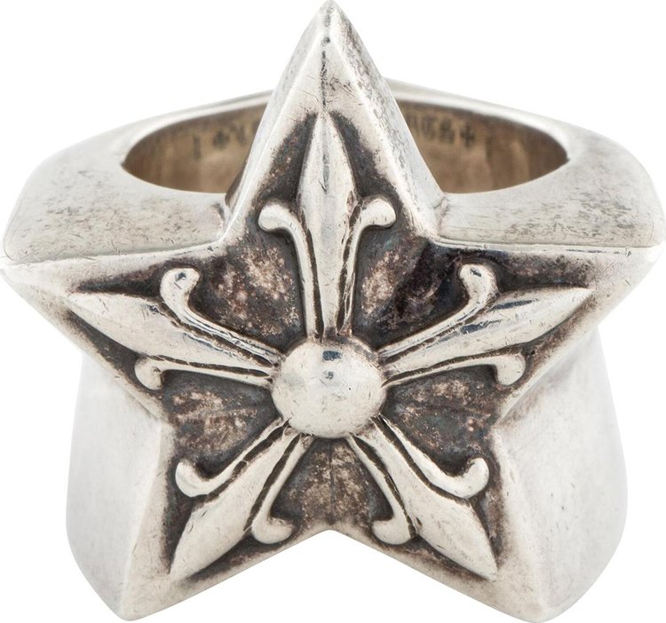 Chrome Hearts Star Ring 'Silver'
