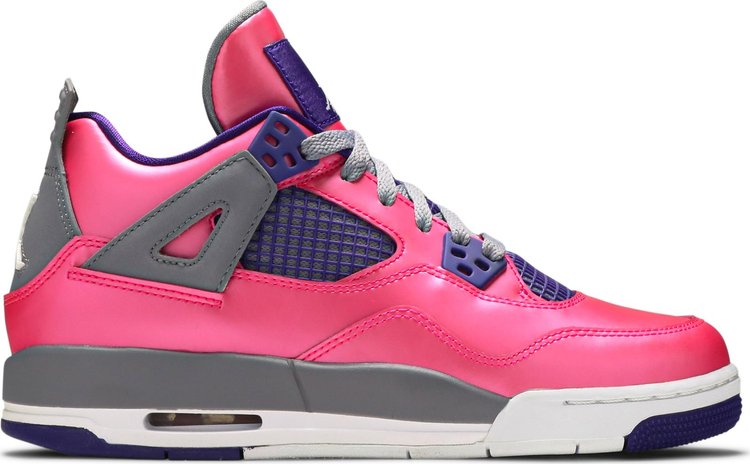 Nike Jordan Retro 4 White and Pink - American Shoes