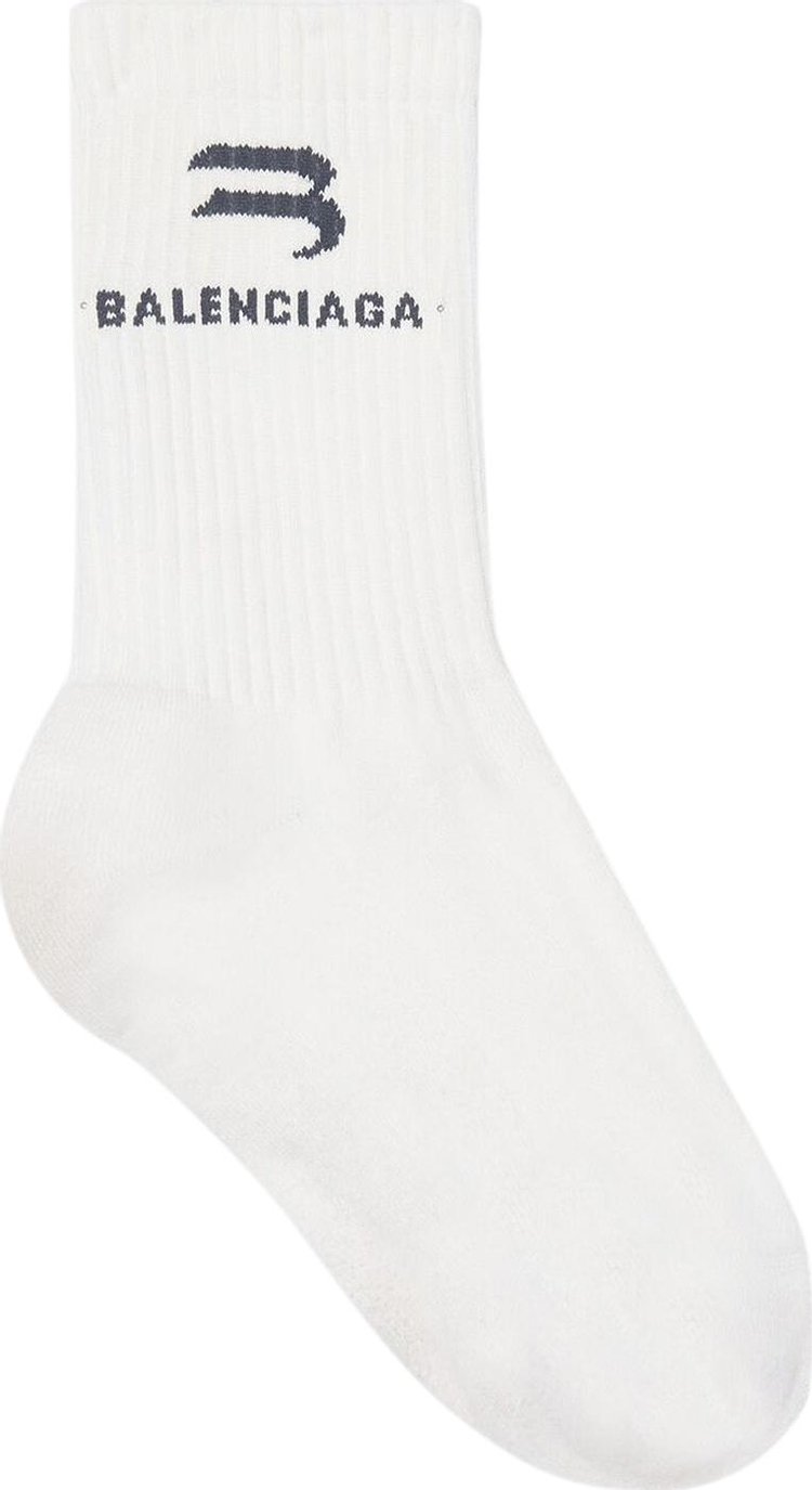 Buy Balenciaga Glow In The Dark Socks 'White/Black' - 657605 4A9B1 9060 ...