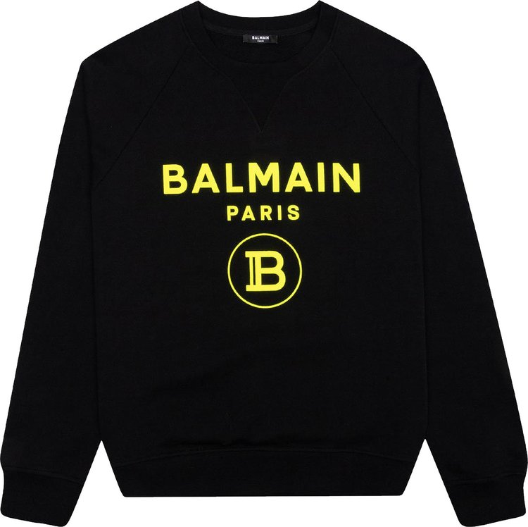 Balmain Flock Sweatshirt 'Black'