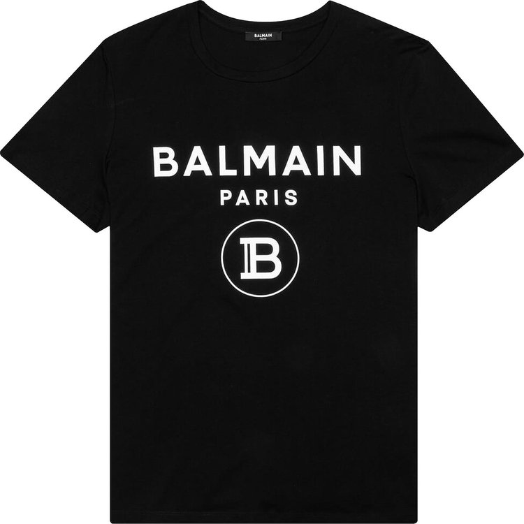 Balmain Printed T-Shirt 'Black'