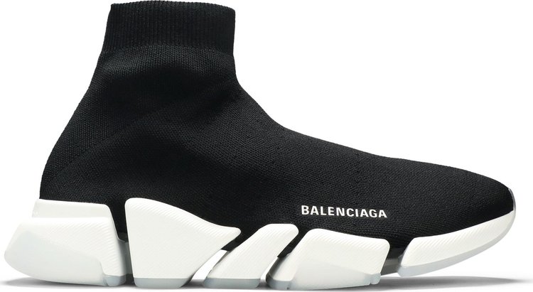 Buy Balenciaga Speed 2.0 Sneaker 'Black White' - 654020 W2DI2 1091 | GOAT