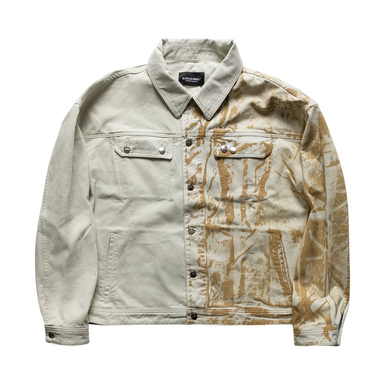 A-Cold-Wall* Pigment Trucker Jacket 'Chalk White'