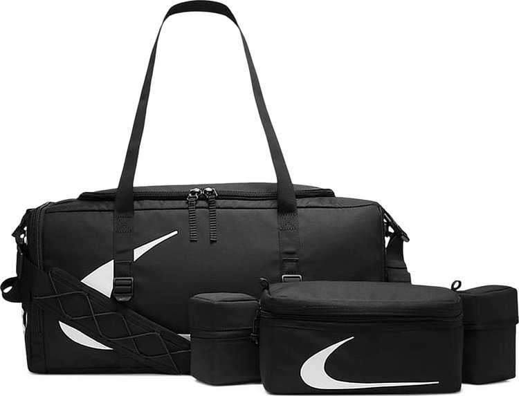 Sole By Style - Off-White/Nike Duffle & Waist Bag Combo Black