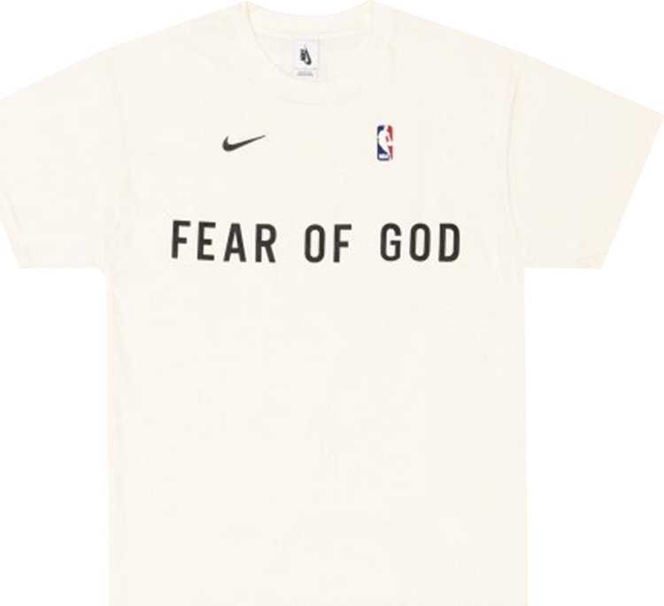 Tシャツ/カットソー(半袖/袖なし) NBA Nike FEAR OF GOD Warm Up Tee Oatmeal