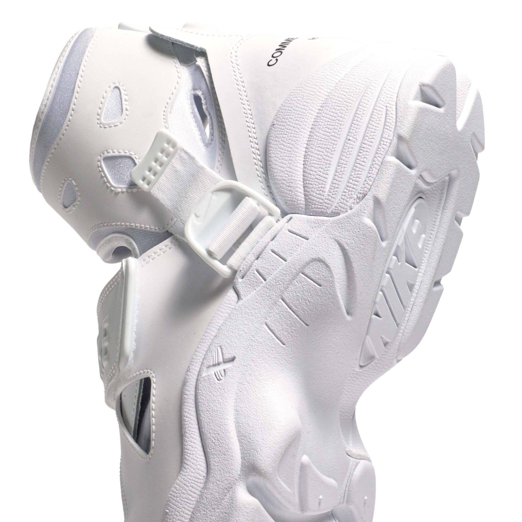 white nike edition air carnivore sneakers