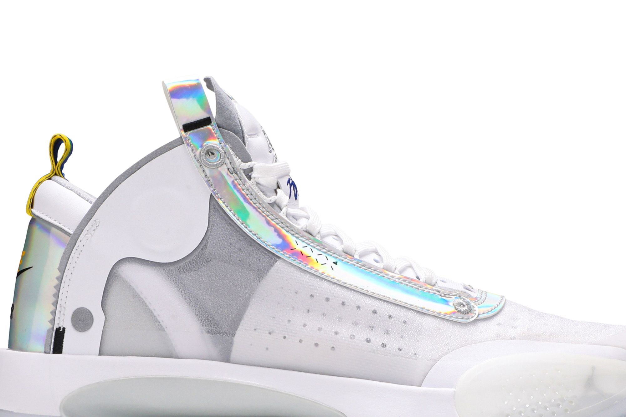 Air jordan 34 argento sales