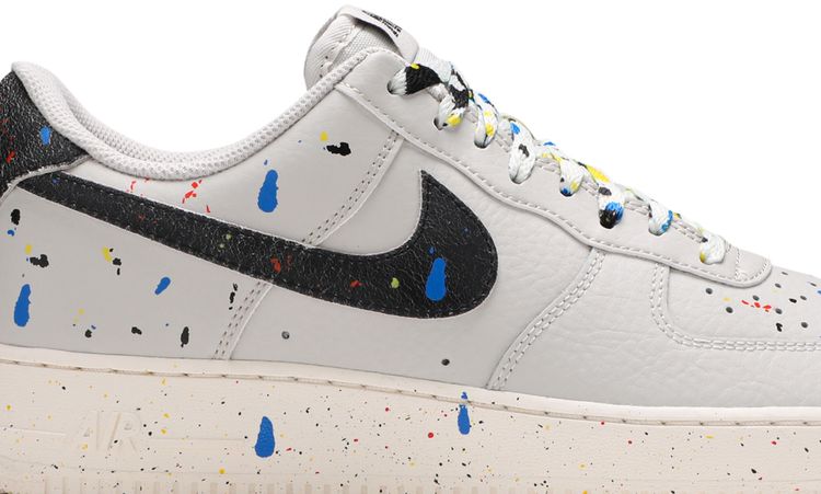 Nike Air Force 1 07 LV8 Paint Splatter   Light Bone