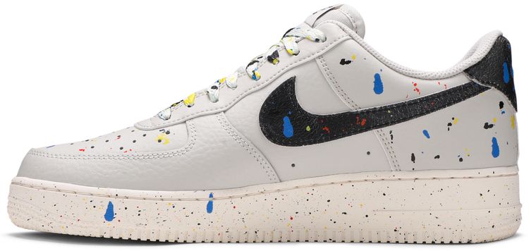 Nike Air Force 1 07 LV8 Paint Splatter   Light Bone