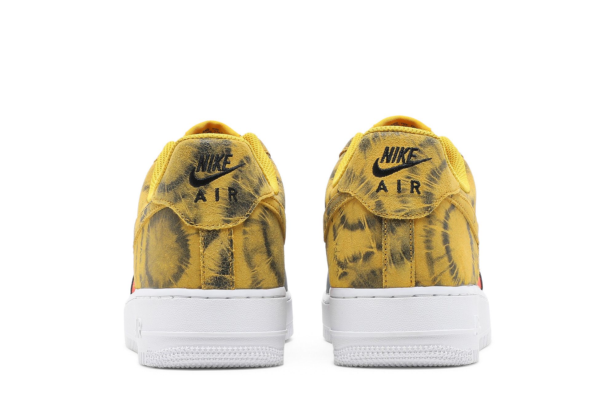 Nike air force yellow velvet store