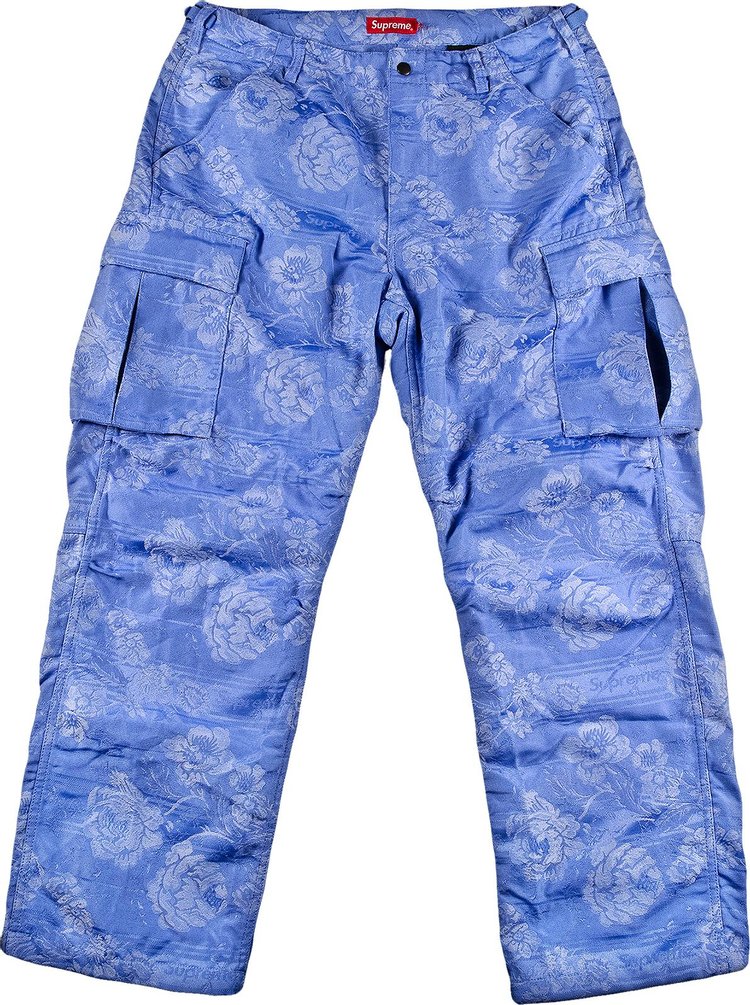 Supreme Floral Tapestry Cargo Pant 'Blue'
