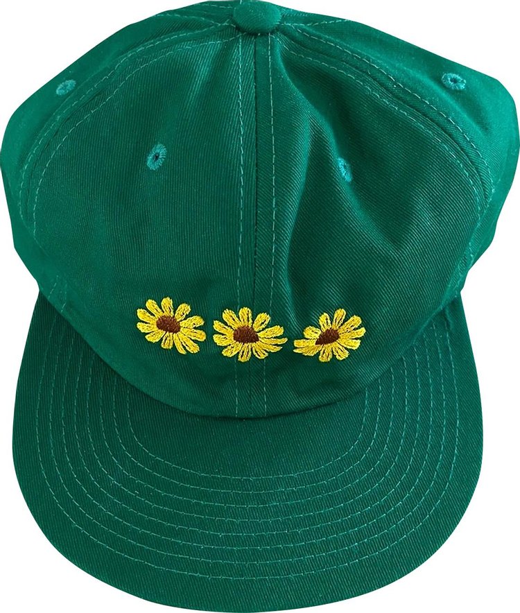Online Ceramics Sunflower Hat 'Green'