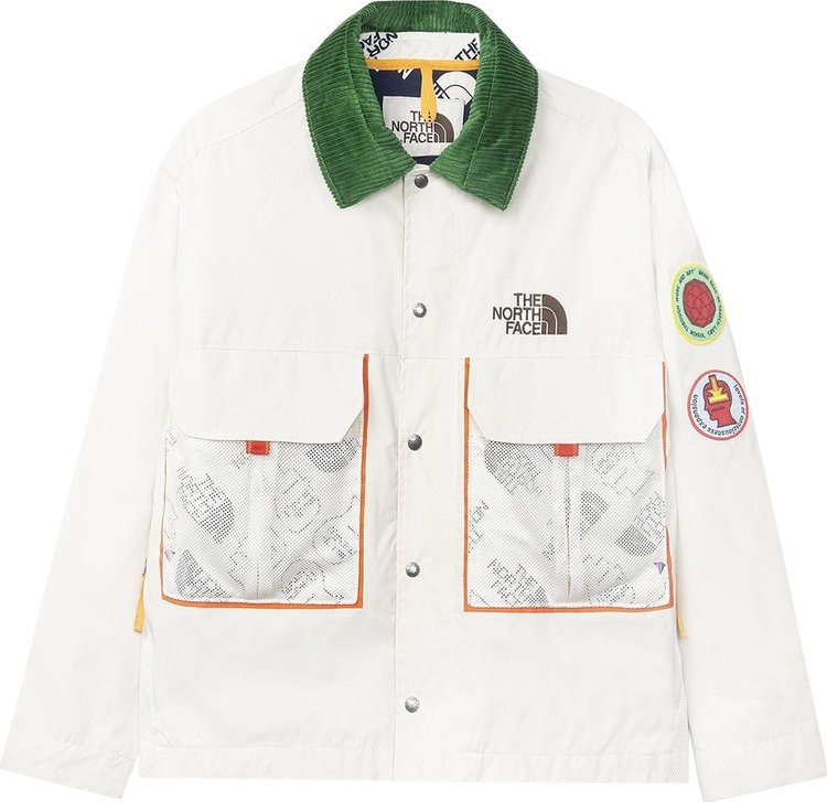 Brain Dead x The North Face 76 Oversized Mountain Chore Coat 'Vintage White'