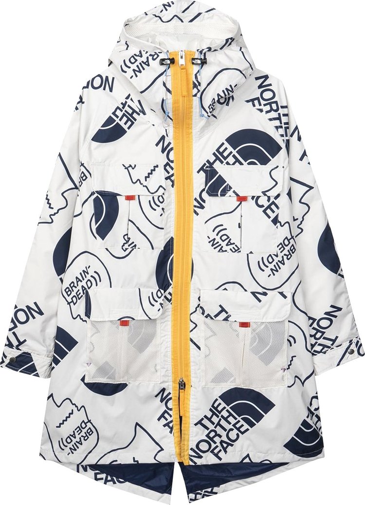 Brain Dead x The North Face 76 Oversized Mountain Parka 'Vintage White'