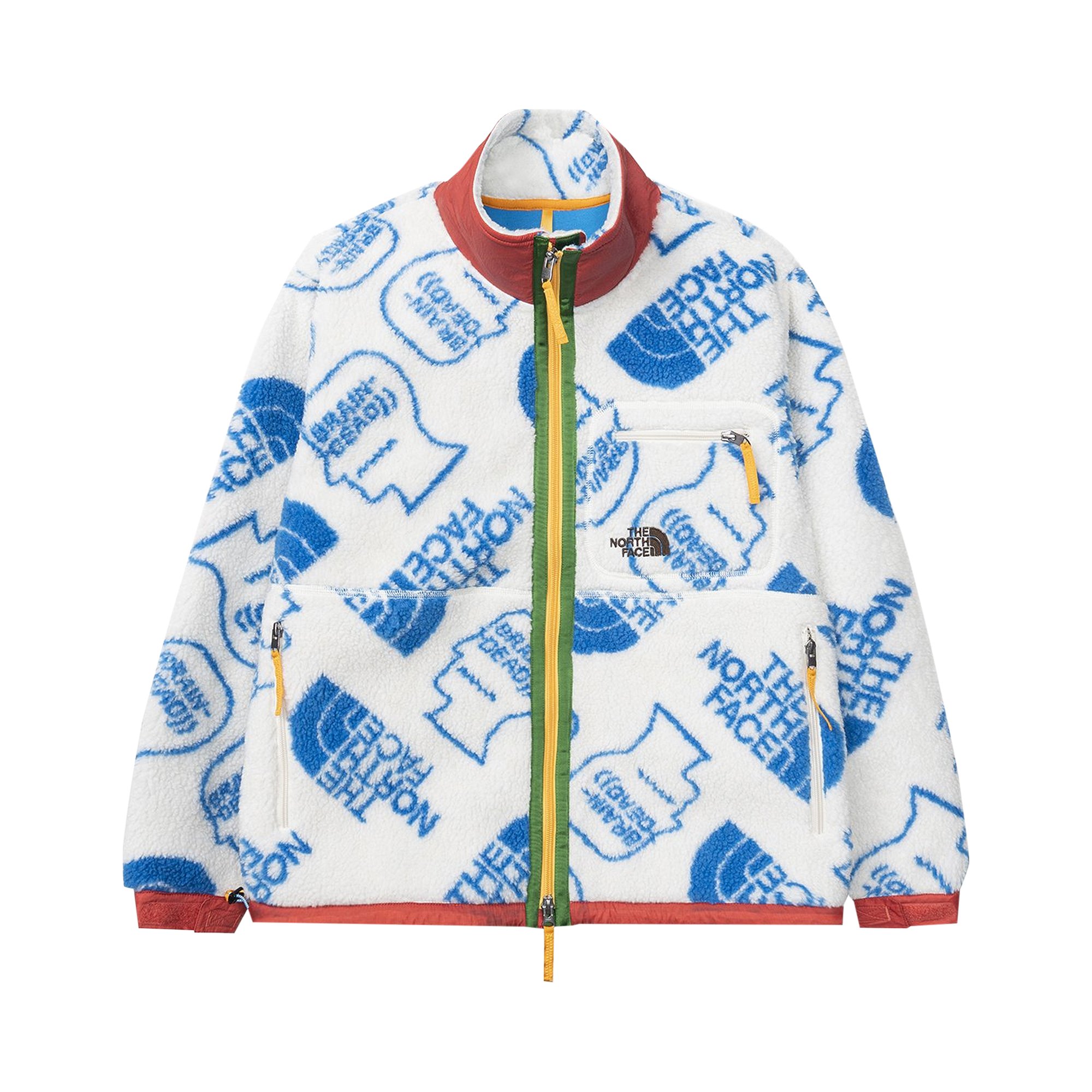 Brain Dead x The North Face Extreme Pile Full Zip Fleece 'White'