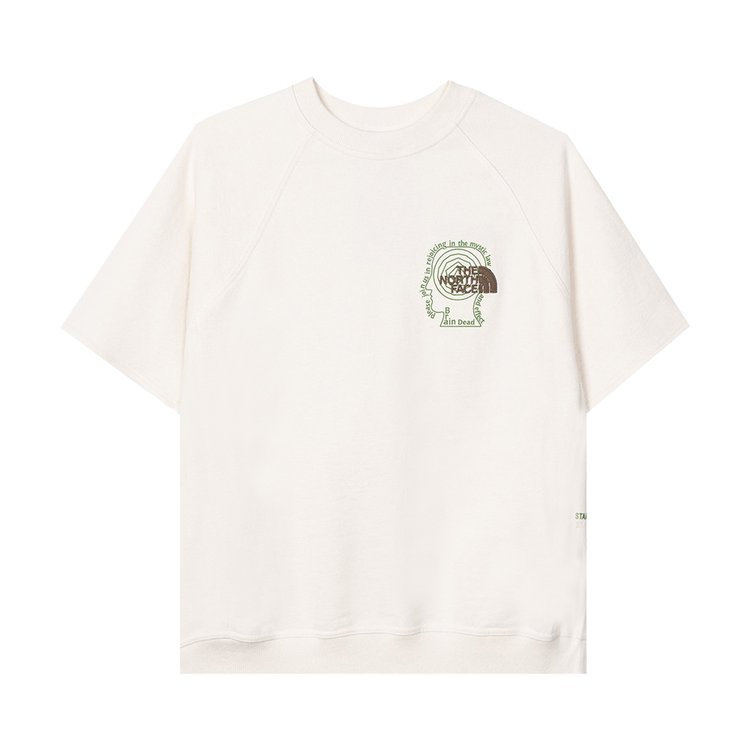 Brain Dead x The North Face Short-Sleeve Climber Crewneck Sweater 'Vintage White'