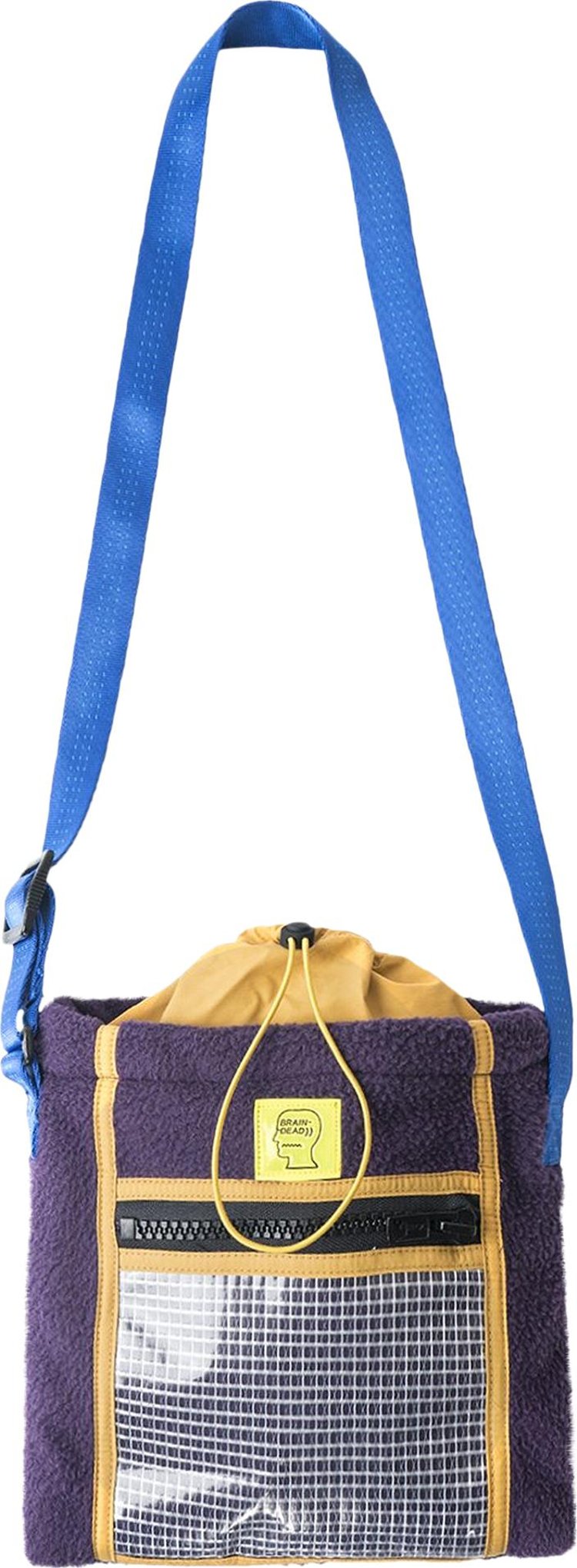 Brain Dead Rush Hour Tote Bag 'Purple/Golden/Yellow'