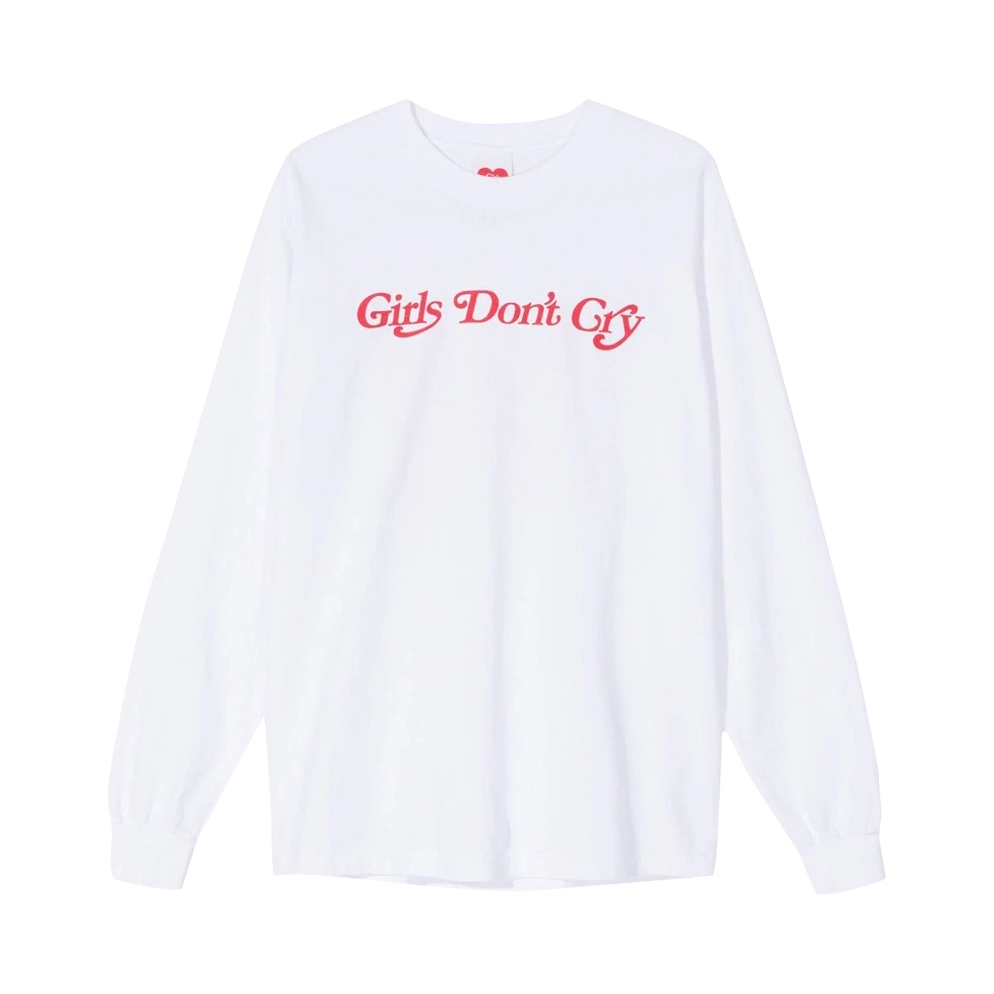 Girls Don't Cry Butterfly Long-Sleeve T-Shirt 'White' | GOAT