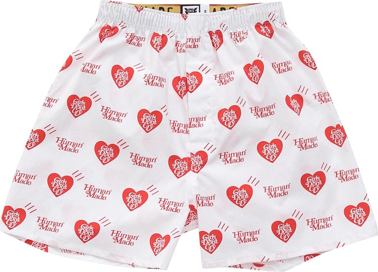 Girls Don't Cry x Human Made Boxers 'Red/White'