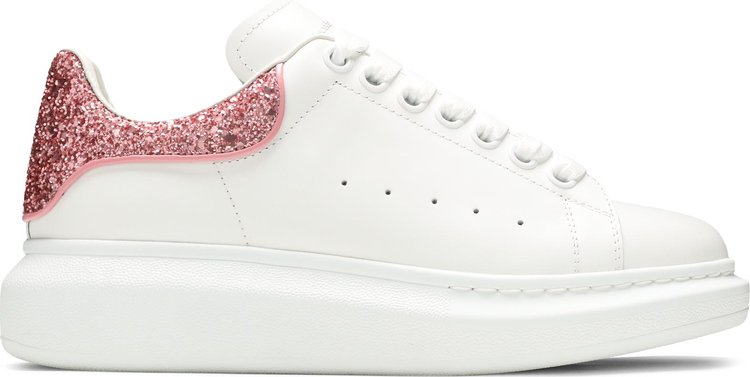 Buy McQueen Oversized Sneaker 'White Glitter' - 558945 WIA4Y 9414 - White | GOAT