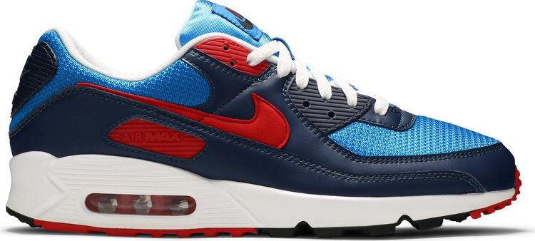 Buy Air Max 90 'Photo Blue University Red' - CT1687 400 | GOAT