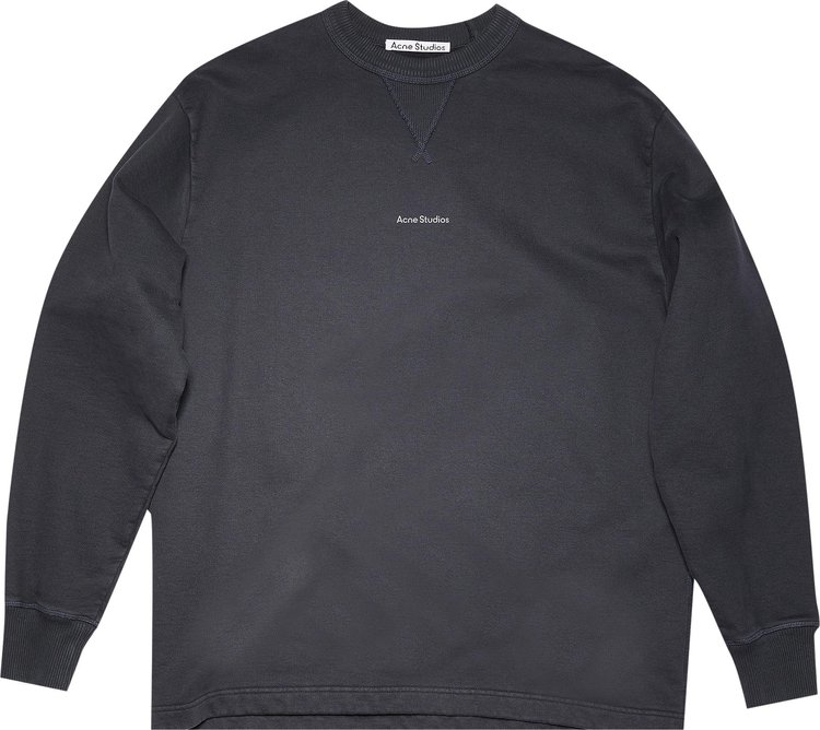 Acne Studios Logo Sweatshirt 'Black'