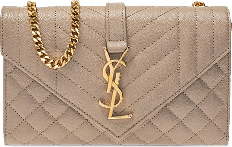 Buy Saint Laurent Small Envelope Chain Bag 'Dark Beige' - 600195 BOW91 2721